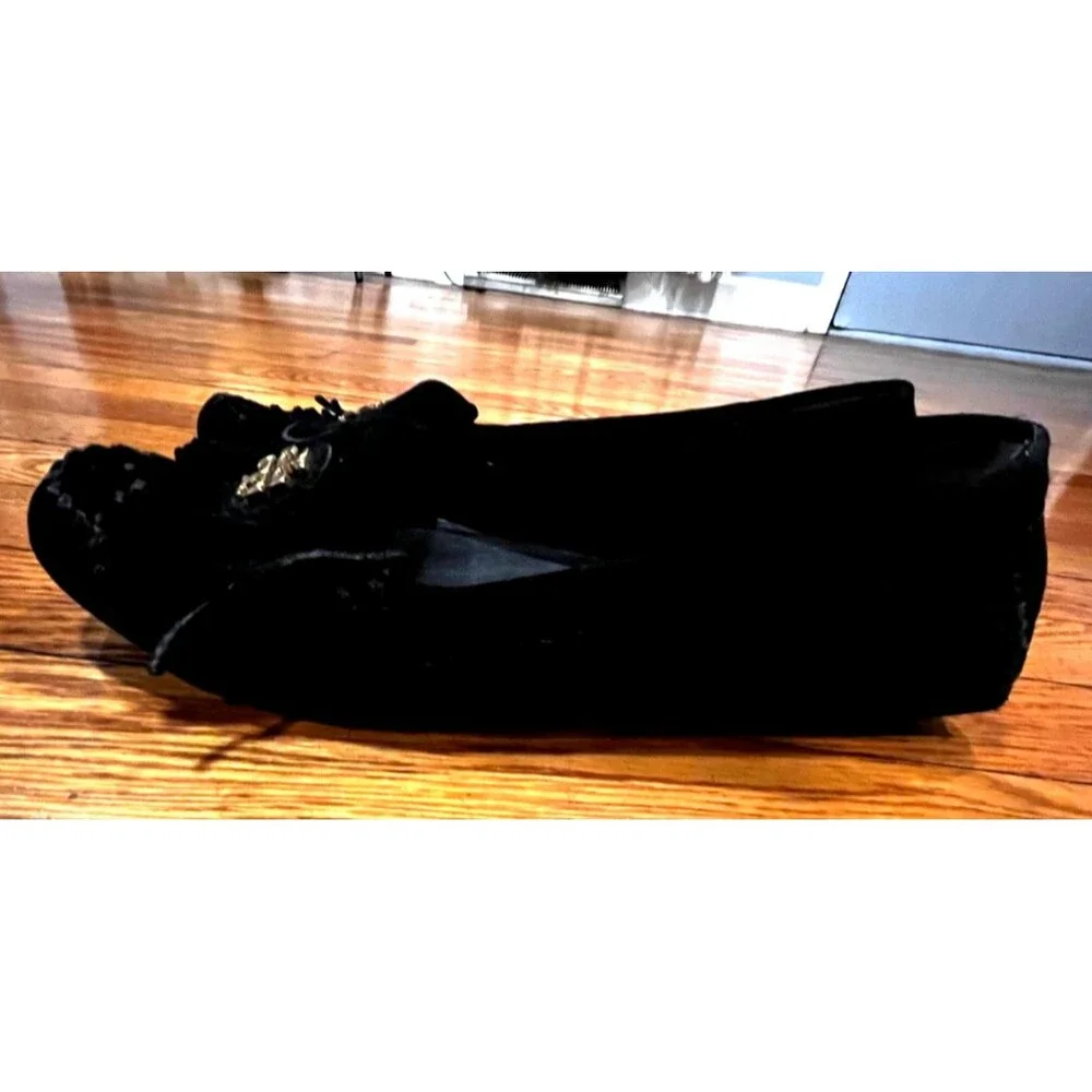 Tory Burch Snyder Fringe Moccasins Style Number 32148491| Boho Size 8.5M